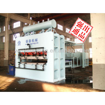 1830*3660mm laminating short cycle press/ particle board melamine machine